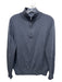 Proper Cloth Size L Gray Wool & Silk Blend Quarter Zip Long Sleeve Men's Sweater Gray / L