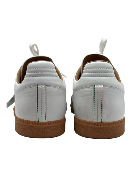 Adidas Shoe Size Est 9 AS IS White & Multi Leather Low Top Men's Shoes White & Multi / Est 9