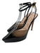 Gianvito Rossi Shoe Size 37.5 Black Patent Leather Pointed Toe Platform Pumps Black / 37.5