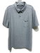 Vuori Size Est M Light Gray Synthetic Solid Athletic Polo Men's Short Sleeve Light Gray / Est M