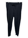 Sunspel Size L Black Wool Solid Men's Pants Black / L
