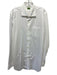 Sid Mashburn Size L White Cotton Solid Button Down Men's Long Sleeve Shirt White / L