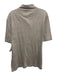 Zanone Size 52 Beige & White Cotton Striped Polo Men's Short Sleeve Beige & White / 52