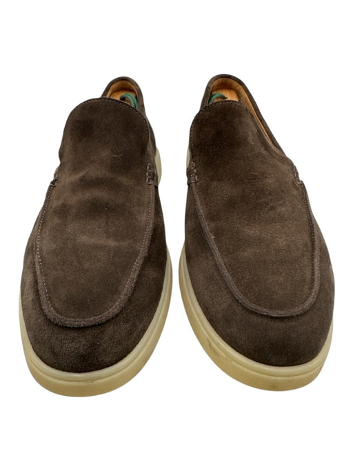 Velasca Shoe Size 42 New Brown Suede Solid Sneaker Slip On Men's Shoes Brown / 42