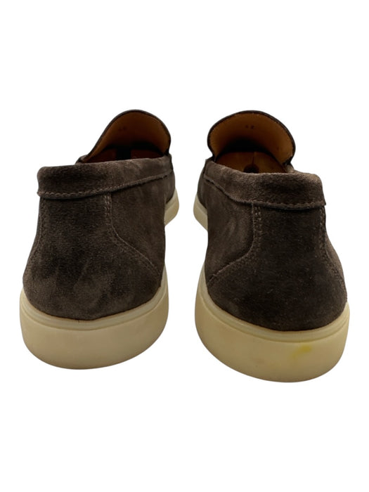 Velasca Shoe Size 42 New Brown Suede Solid Sneaker Slip On Men's Shoes Brown / 42