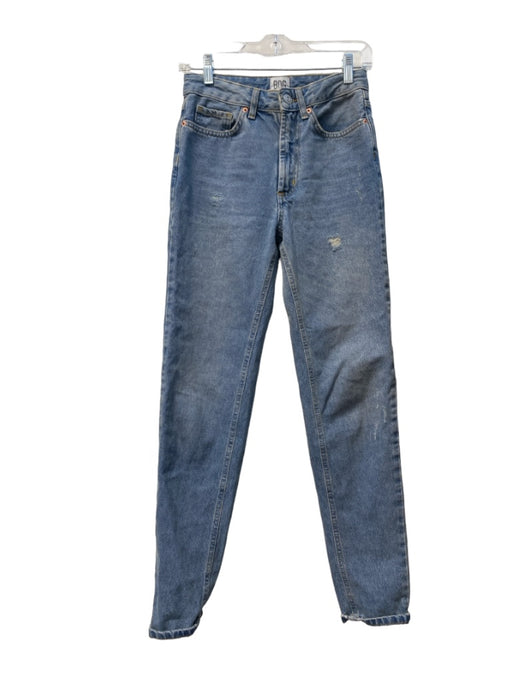 BDG Size 24 Blue Cotton Blend Denim High Rise Mom Jean Distressed Jeans Blue / 24