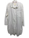 Maeve Size XL White Cotton Collared Button Front Long Sleeve Shirt Dress White / XL