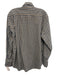 Canali Size M Blue & Brown Cotton Plaid Button Up Men's Long Sleeve Shirt Blue & Brown / M