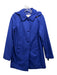 Kate Spade Size Small Royal Purple Polyester Snaps Hood Long Sleeve Coat Royal Purple / Small