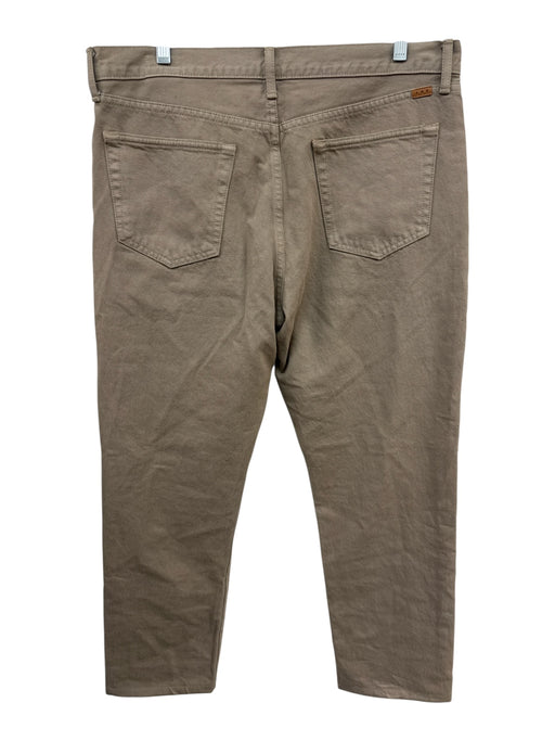 AYR Size 34 Dark Tan Cotton Blend Solid Khaki Men's Pants Dark Tan / 34