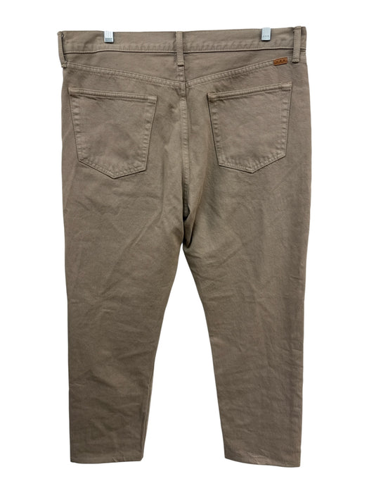 AYR Size 34 Dark Tan Cotton Blend Solid Khaki Men's Pants Dark Tan / 34