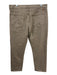 AYR Size 34 Dark Tan Cotton Blend Solid Khaki Men's Pants Dark Tan / 34