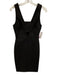 Elizabeth & James Size 0 Black Polyester Blend Sleeveless Cut Out Mini Dress Black / 0