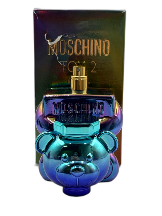 Moschino Blue, Purple, Multi Glass Iridescent Bear 100 ML Eau de Parfum Perfume Blue, Purple, Multi