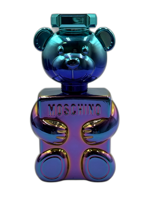 Moschino Blue, Purple, Multi Glass Iridescent Bear 100 ML Eau de Parfum Perfume Blue, Purple, Multi