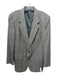 Christian Dior Monsieur Gray 2 Button Men's Blazer Gray / Est L