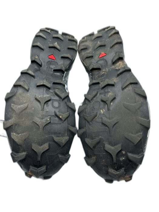 Salomon Shoe Size 11 AS IS Gray Synthetic Solid Outdoors Sneaker Men's Shoes Gray / 11