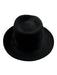 Ugo Mozie x Bailey Black Wool Solid Fedora Men's Hat Black