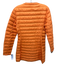 Gimo's Size 44 Orange Polyester Blend Down Fill Snap Button Front Long Jacket Orange / 44