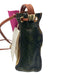 Ulla Johnson Brown, Yellow, Green Snake Embossed Leather Drawstring Bag Brown, Yellow, Green / Mini