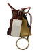 Ulla Johnson Brown, Yellow, Green Snake Embossed Leather Drawstring Bag Brown, Yellow, Green / Mini