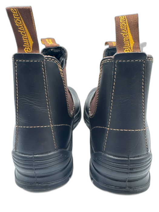 Blundstone Shoe Size 8.5 Dark Brown Leather & Foam Round Toe Elastic Booties Dark Brown / 8.5