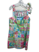 Lilly Pulitzer Size 10 Pink, Green & Multi Print Cotton Sleeveless Dress Pink, Green & Multi Print / 10