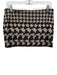 Camila Coelho Size M/S Brown & Beige Polyester Blend Mesh Overlay Mini Skirt Set Brown & Beige / M/S
