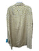 Blanca Size XS/S Yellow & Cream Polyester Long Sleeve Checkered Dress Yellow & Cream / XS/S