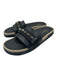 Valentino Garavani Shoe Size 41 Black, Gold, Beige Plastic Raffia Slides Sandals Black, Gold, Beige / 41