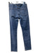 Agolde Size 28 Med Dark Wash Cotton 5 Pocket Mid Rise Straight Leg Zip Fly Jeans Med Dark Wash / 28