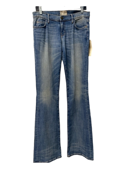 Current Elliot Size est 28 Med Light Wash Cotton Blend 5 Pocket Mid Rise Jeans Med Light Wash / est 28