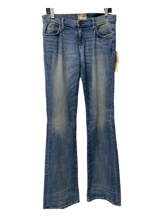 Current Elliot Size est 28 Med Light Wash Cotton Blend 5 Pocket Mid Rise Jeans Med Light Wash / est 28