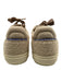Rothy's Shoe Size 7 Beige & Bronze Textile Rubber Sole lace up Sneakers Beige & Bronze / 7
