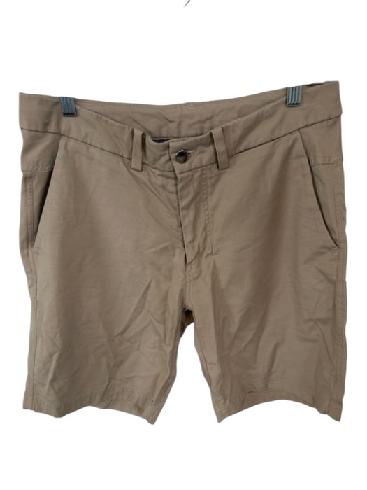 Lululemon Size 34 Khaki Solid Athletic Men's Shorts Khaki / 34