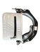 Think Royln White Patent Leather Shoulder & Crossbody Top Zip Quilted Bag White / Small