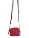 Tory Burch coral Leather goldtone hardware Top Zip Logo Bag coral / Small