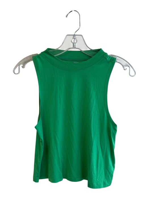 Splits 59 Size XS Kelly Green Viscose Sleeveless Crew Neck Top Kelly Green / XS