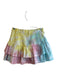 Love Shack Fancy Size 2 Yellow, Pink & Blue Cotton Blend Tye Dye Tiered Skirt Yellow, Pink & Blue / 2