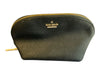 Kate Spade Black Leather Zip Top Inside Pocket Cosmetic Bag Bag Black / Mini