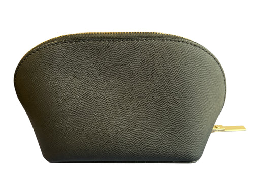 Kate Spade Black Leather Zip Top Inside Pocket Cosmetic Bag Bag Black / Mini