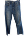 Mother Size 25 Dark Wash Cotton High Rise Whiskering Straight Leg Step Hem Jeans Dark Wash / 25