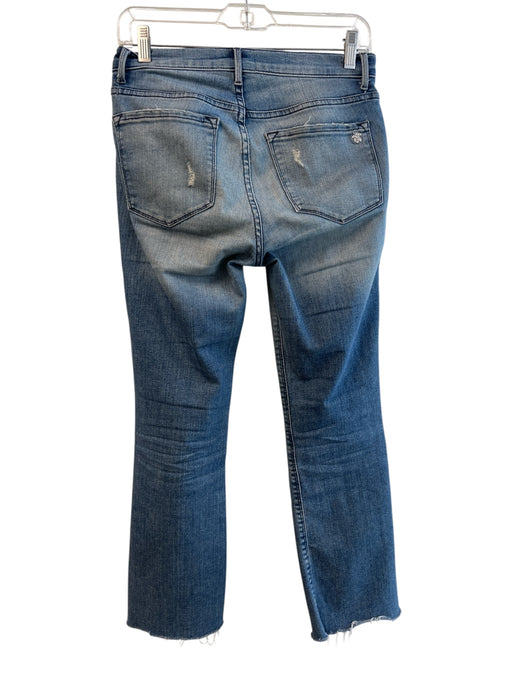 Black Orchid Size 26 Medium Wash Cotton High Rise Whiskering Zip Fly Jeans Medium Wash / 26