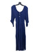 Free People Size XS Blue Cotton Full Length Dress Blue / XS