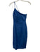 Lovers and Friends Size XS Blue Rayon Blend One Shoulder Sleeveless Dress Blue / XS