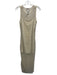 House of Harlow 1960 Size S Cream White Polyester U Neck Sleeveless Dress Cream White / S