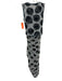 Simon Miller Size XS Black & White Mesh Sleeveless Polka Dot Rouched Midi Dress Black & White / XS