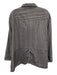 Piazza Sempione Size 48 Black & White Cotton Long Sleeve Vertical Stripes Top Black & White / 48