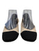 Rothy's Shoe Size 10 Beige, Blue & Black Synthetic Knit Round Toe Cap Toe Flats Beige, Blue & Black / 10