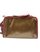 Kelly Wynne Gold, Pink, Blue Rubber Woven Strap Metallic Zip Top Shoulder Bag Gold, Pink, Blue / S